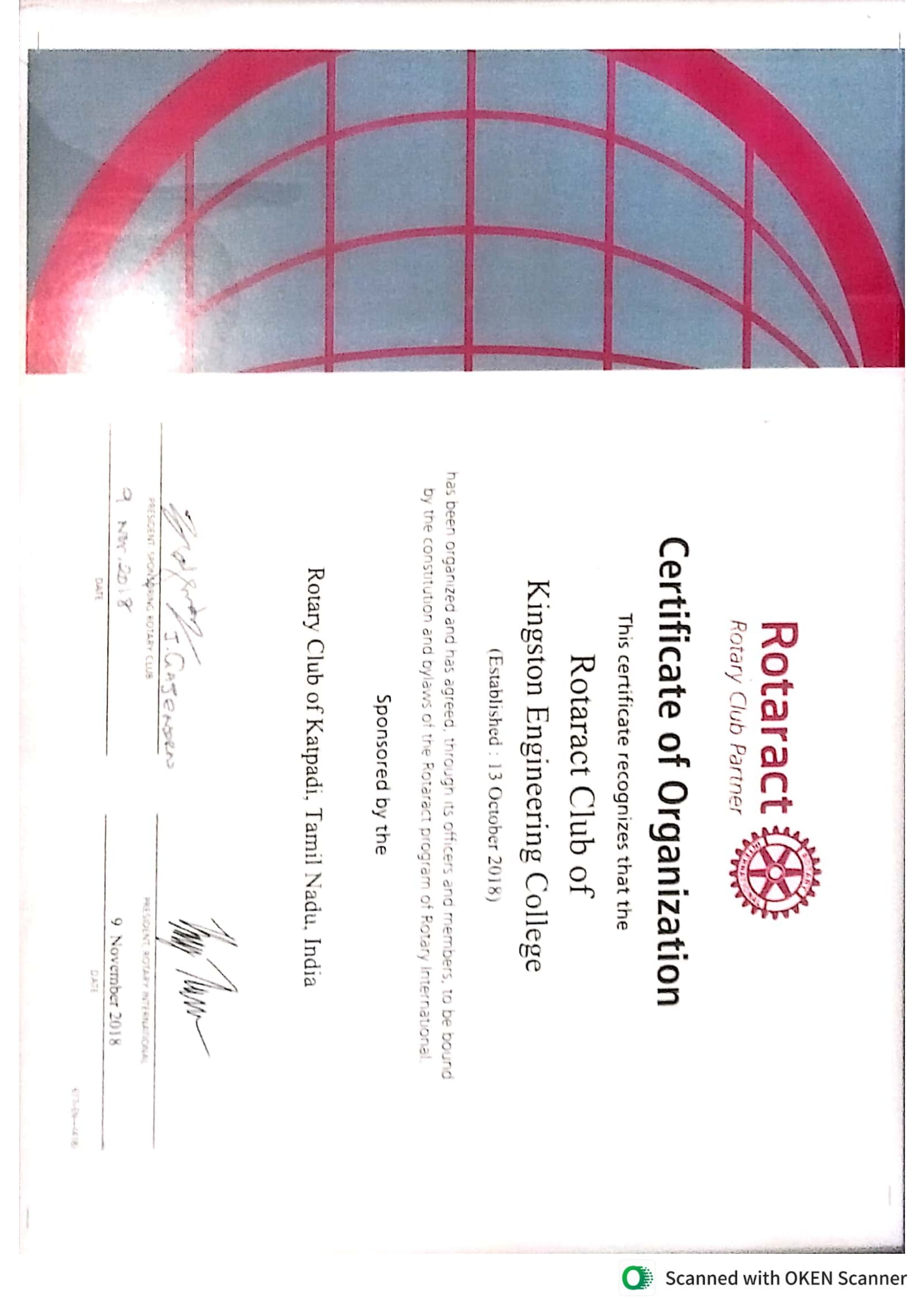 Rotaract Club 2018